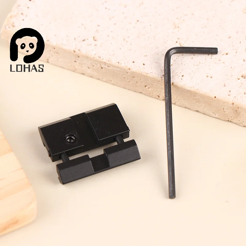 11mm To 22mm Aluminum Alloy Adapter Dovetail To Picatinny 22 Caliber Snap In Rail Adapter Scope Mounts Hunting Tools