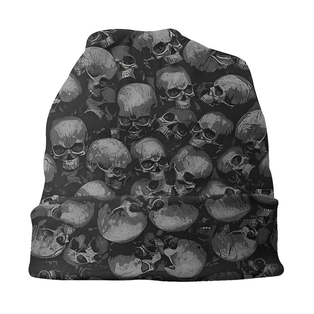 Grunge Skulls Skullies Beanies Caps Totally Gothic Thin Hat Autumn Spring Bonnet Hats Men Women\'s Street Ski Cap