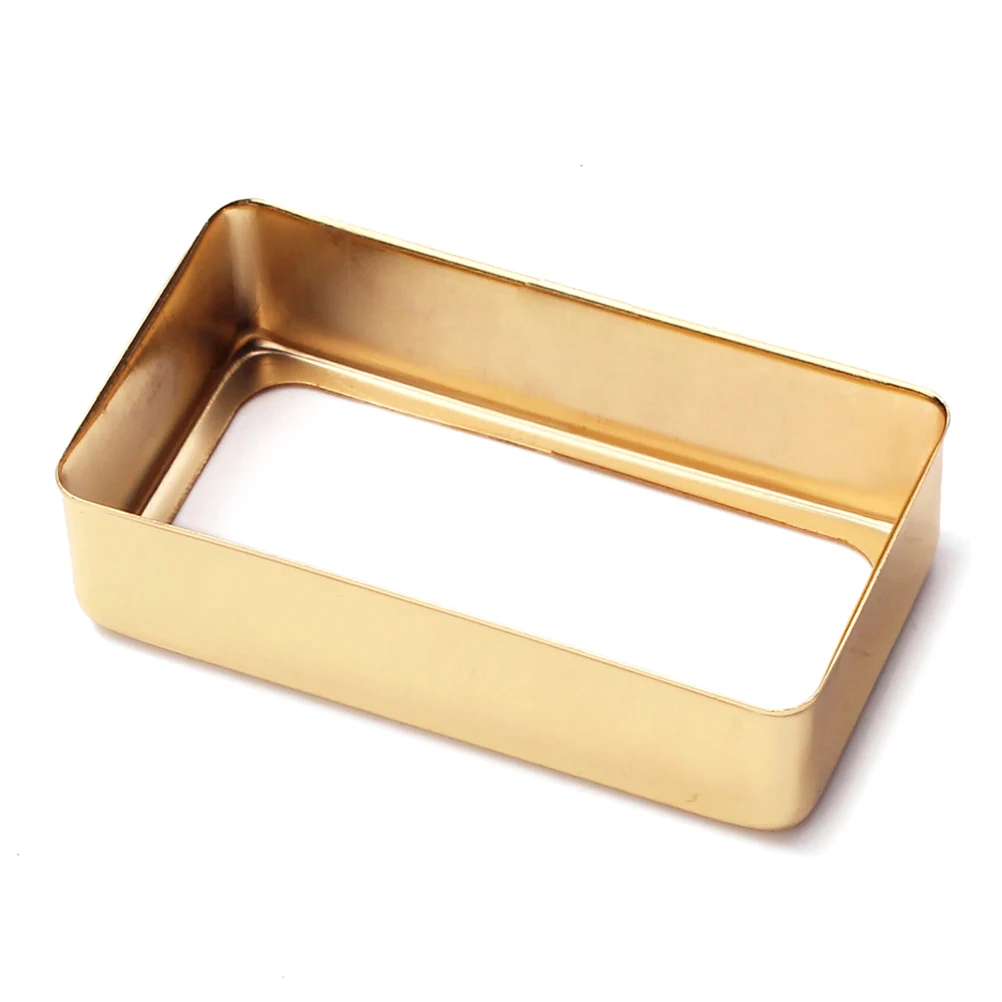 

Hollow Frame Humbucker Open Cover Guitar Pickup Gold Covers Electric Ring Metal