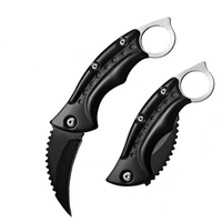 Outdoor Folding Knife CS GO Karambit Knife Sharp Tactical Survival Hunting Folding Pocket Knife Portable Fishing Knife with clip