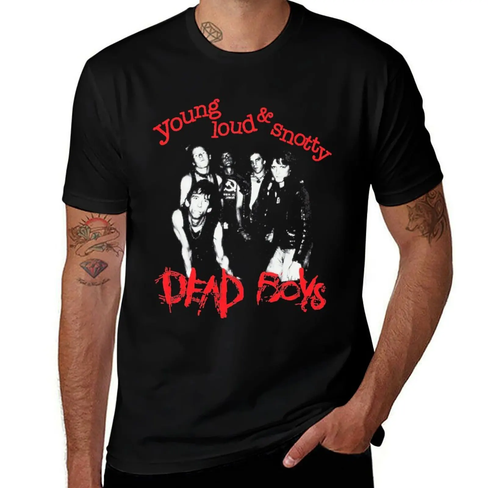 

DEAD BOYS T-Shirt t shirts for man slim fit man t shirt summer essential t shirt T-Shirt