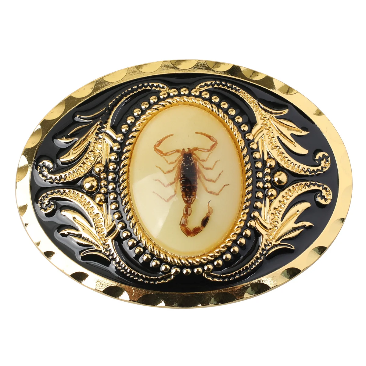 cinto-de-couro-com-fecho-liso-em-liga-luminosa-de-escorpiao-acessorio-decorativo-de-moda