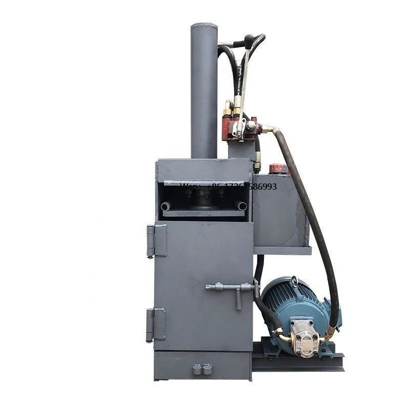 أسطوانة الزيت الهيدروليكي العمودية المسطحة، أسطوانة الزيت المضغوطة، كسارة الطبل المعدنية الهيدروليكية #1