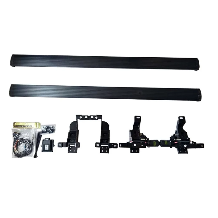 L7 L8 black powder coated 100% waterproof electric running board side pedal