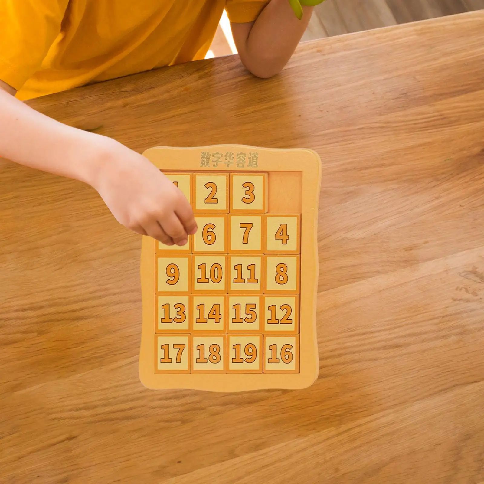 Number Puzzle Game Sliding Block Game Educational Math Educational Toy Number