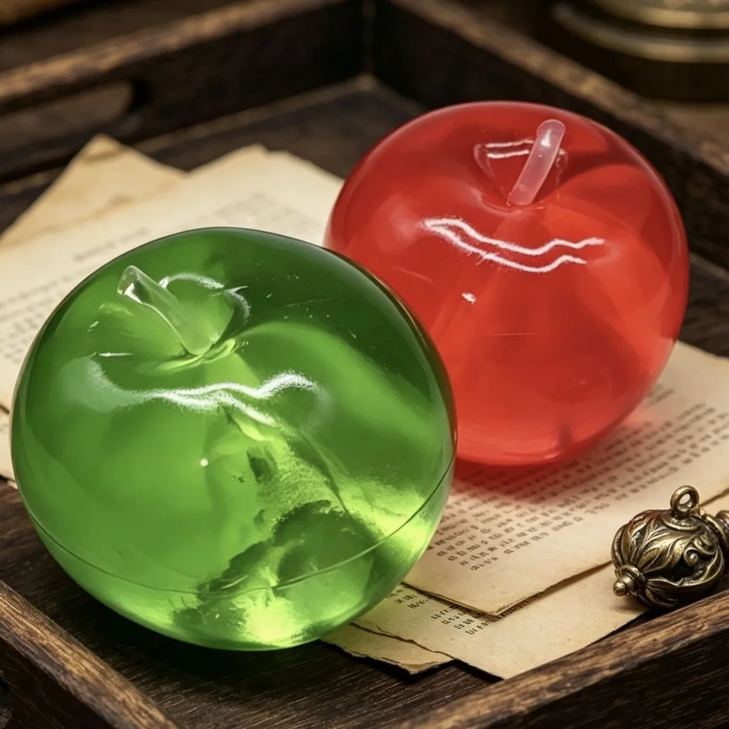 Nuevo juguete transfronterizo: bola de descompresión musical, brillante, suave, con textura de manzana y caramelo, para aliviar el estrés.