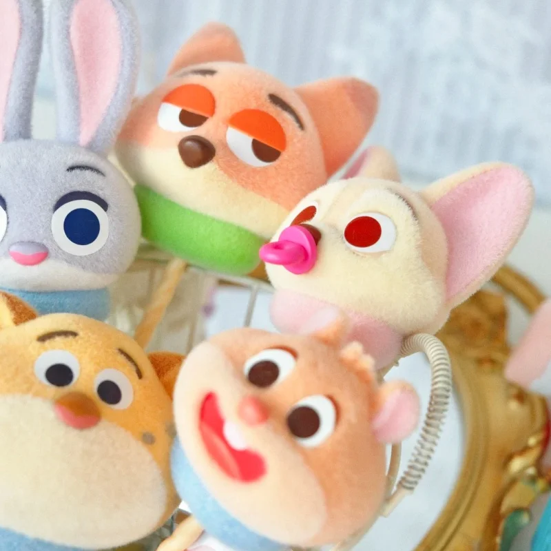 52toys Disney Zootopia Cotton Candy Series Blind Box 52toys Anime Figur Kawaii Beflockung Custom Mystery Sammlergeschenk