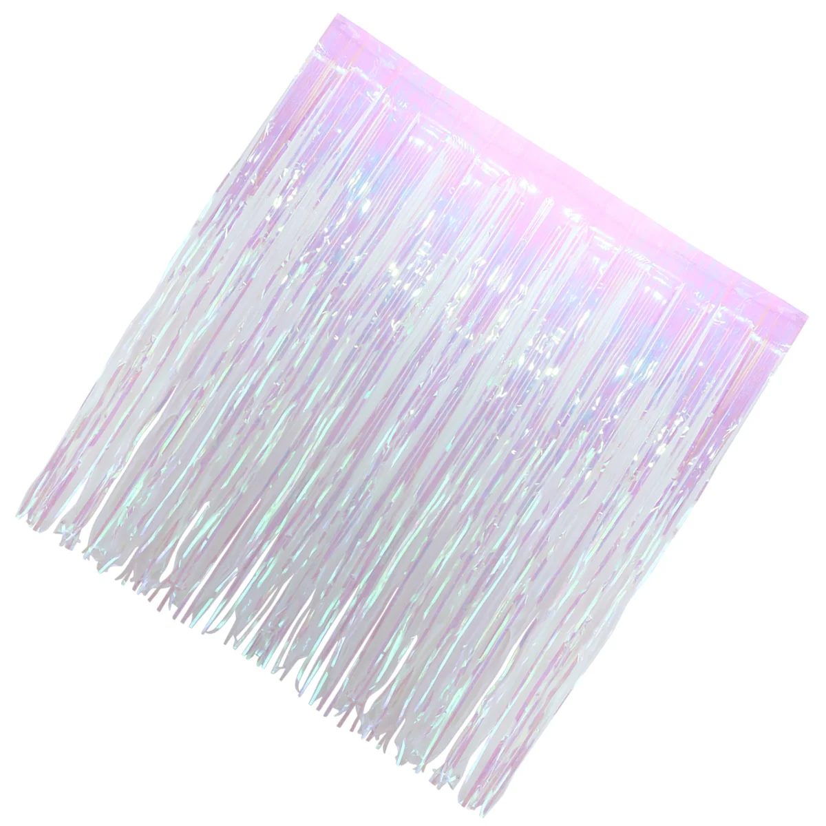 Tinsel Backdrop Curtain Foil Fringe Backdrops Shiny Party Door Curtains Metallic Colorful