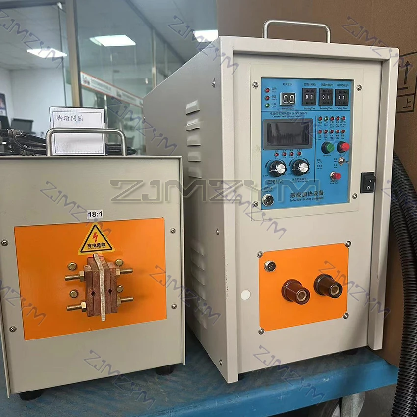 Forno riscaldatore a induzione ad alta frequenza 40KW 30-80KHz 4000 °C macchina di riscaldamento ad alta frequenza 380V/220V