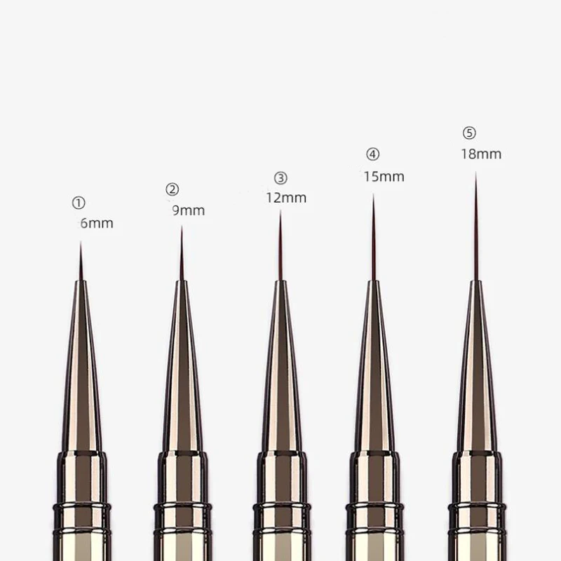 เริ่มต้นฝึกปากกาเล็บแปรงเล็บโลหะเล็บดอกไม้ปากกา DIY ความงามเล็บเครื่องมือศิลปะอุปกรณ์เสริมเล็บ Cure แปรงเครื่องมือ