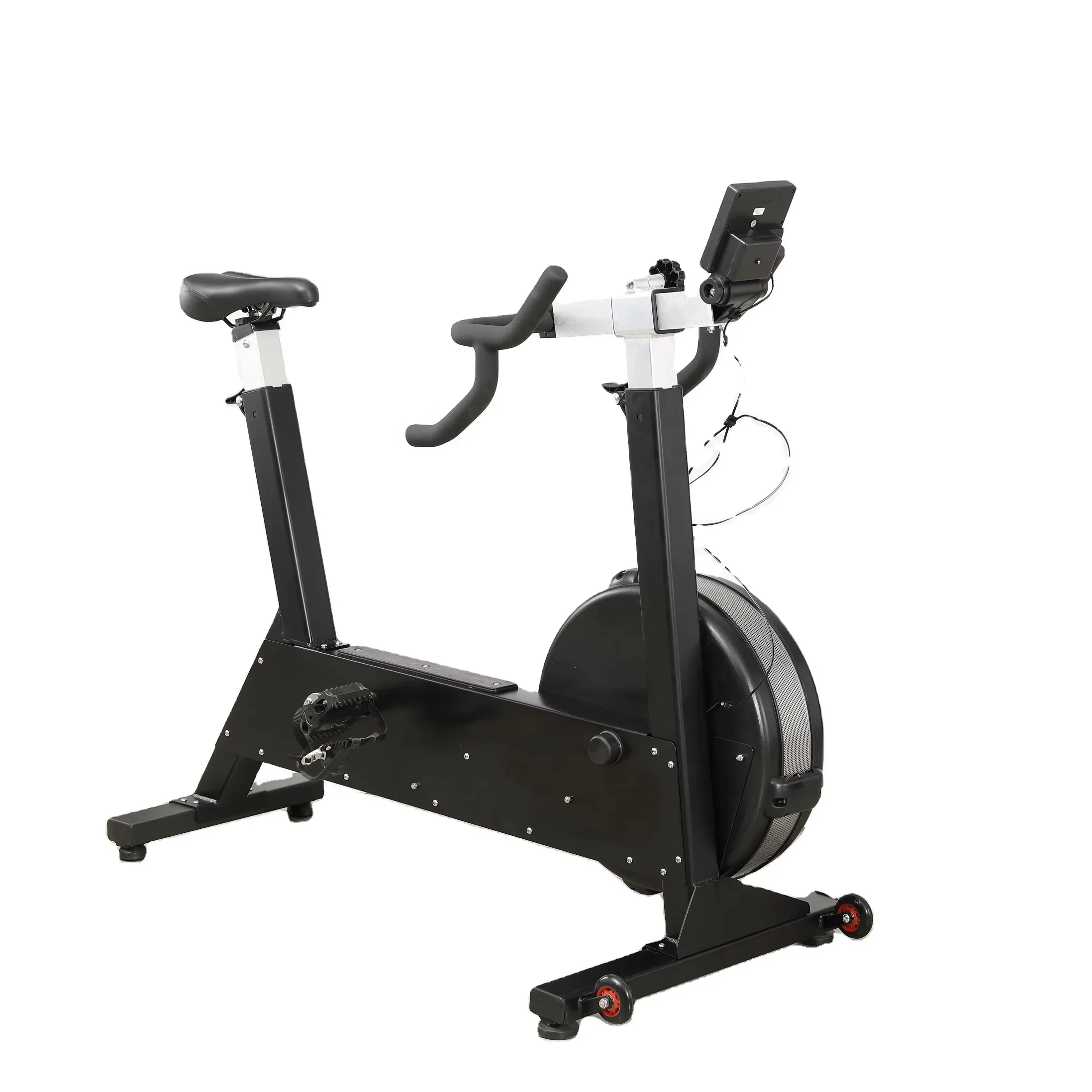 

Commercial Home Fitness Gym Home Cardio Training Wind Resistance Spining Bike Air Bike Upright Bike