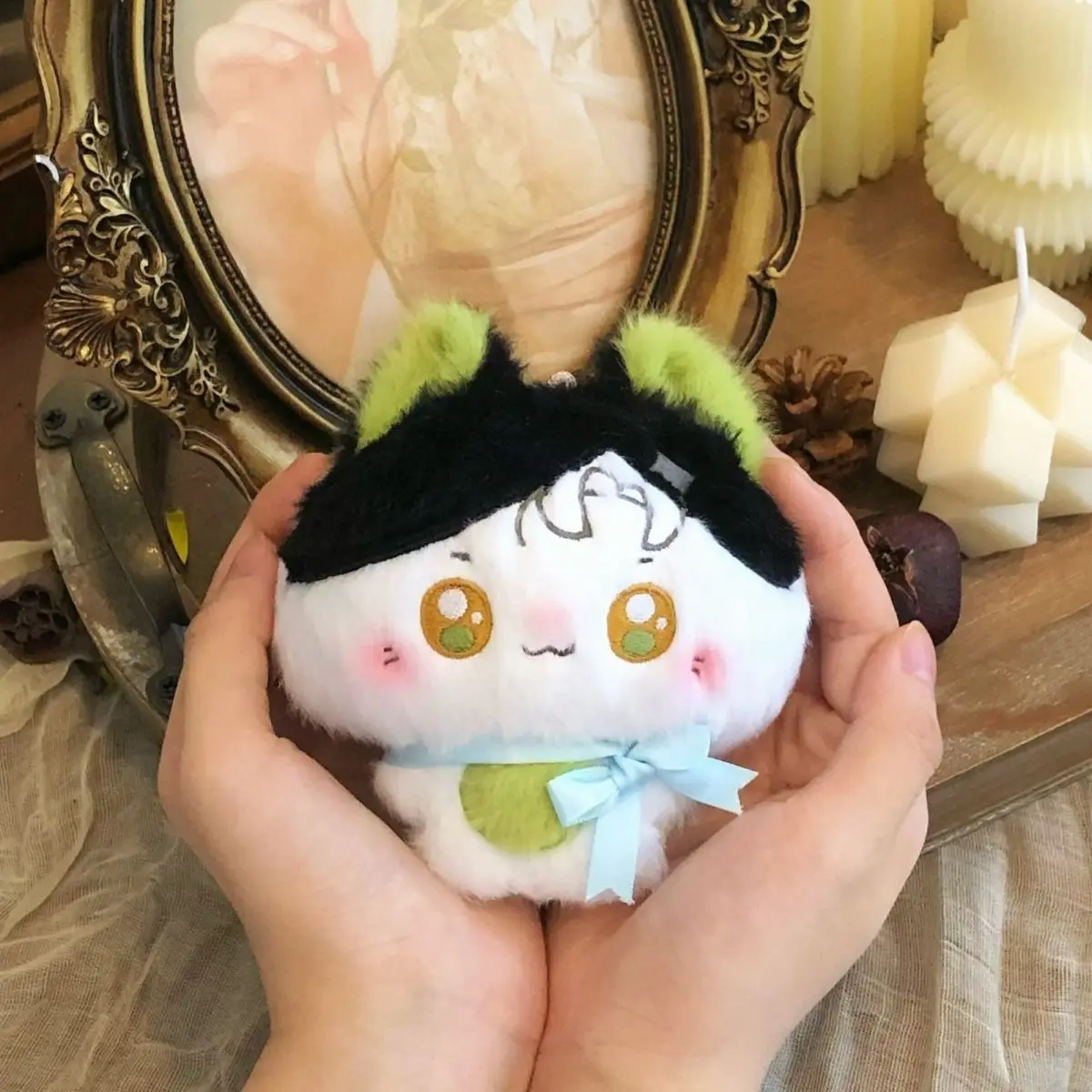 10cm Lalka Love and Deepspace Sylus Caleb Rafayel Xavier Zayne Anime Series Puszysta Bawełniana Maskotka Kreskówkowa Zawieszka Prezent na Boże Narodzenie