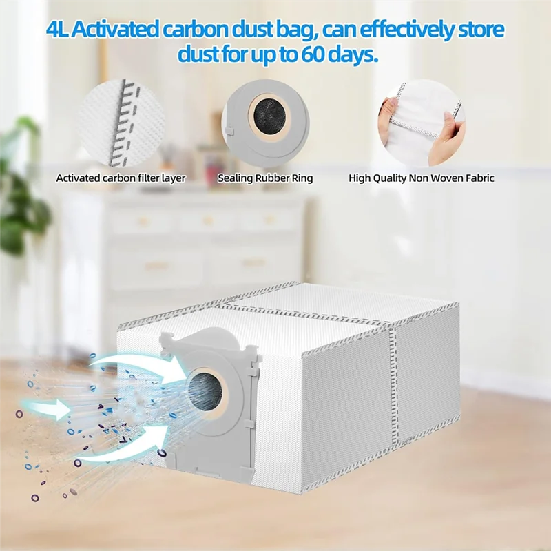 B83B-قطع غيار الملحقات البديلة لـ ECOVACS DEEBOT T50 MAX PRO Omni/T50 PRO Omni/T50 Omni جهاز آلي لتنظيف الأتربة