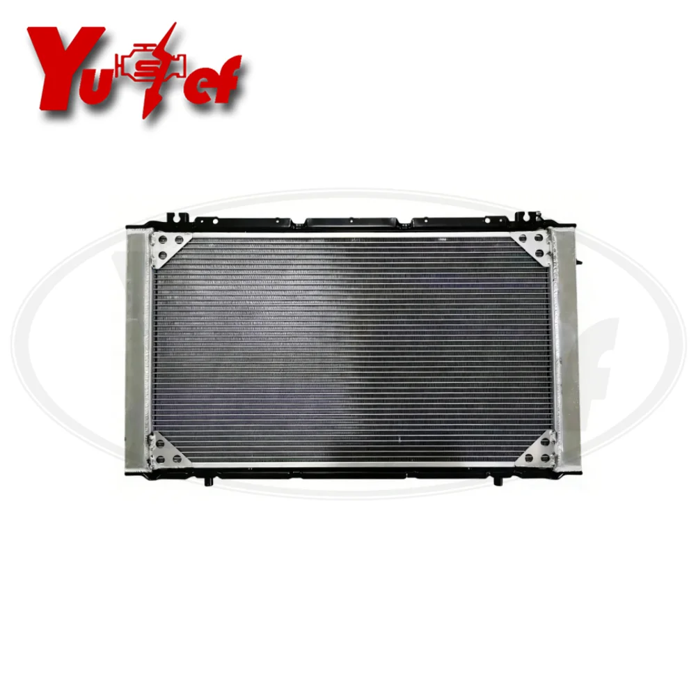 All aluminum radiator For NISSAN PATROL GQ Y60 8/87-10/97 2.8L RD28 T/Dsl & 4.2L TD42 Dsl AT 48mm # 21410-1Y105 21410-1Y100