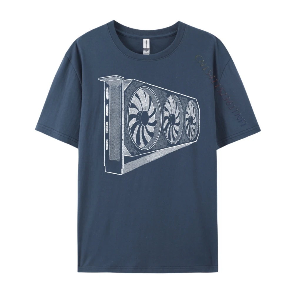 Gpu بطاقة آلة الكمبيوتر أنيمي تي شيرت الملابس قمصان خمر بلايز مخصصة عصرية وعصرية #3