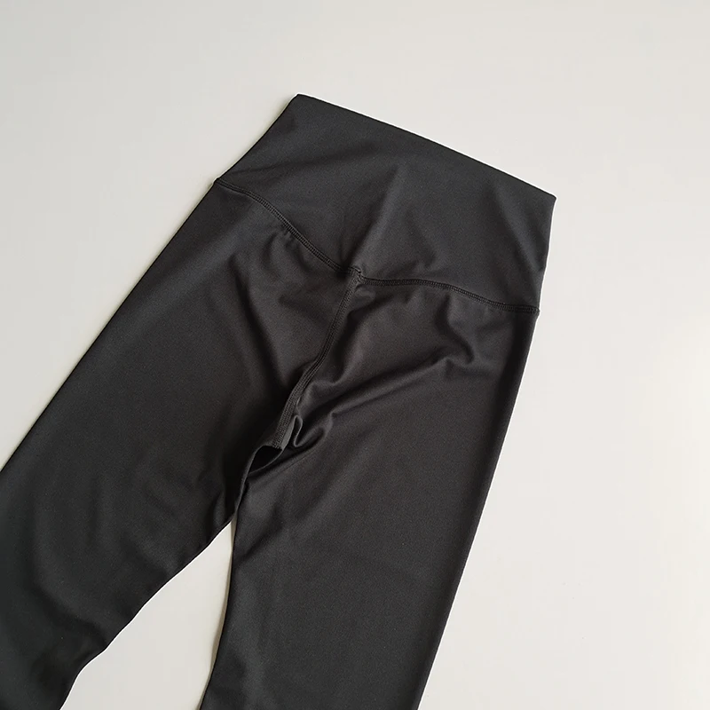 Fitnesshose Elastisch Eng Anliegend Nahtlos Yoga High Waist Hüftstraffend Schnelltrocknend Lauf-Sportleggings Outdoor-Bekleidung – Detail 10