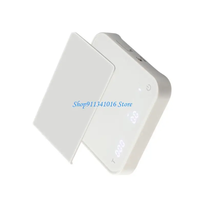  Kitchen Scale 0.1g Resolution 10hrs Runtimes Heatproof Base Auto Timers