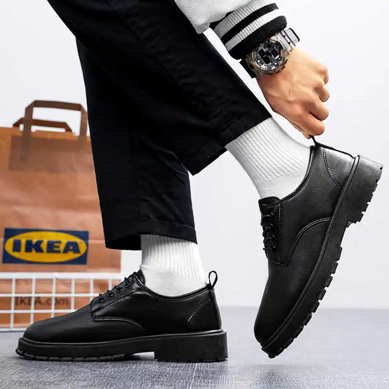 

Synthetic Leather Playform Size 47 Sneakers Men Running Traners For Men Shoes 29 Sports Real Sapatenes Wide Foot