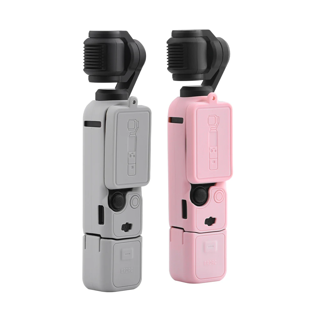 For DJI OSMO POCKET 3 Body Silicone Case Lens Protective Cover Display Blackout Accessories