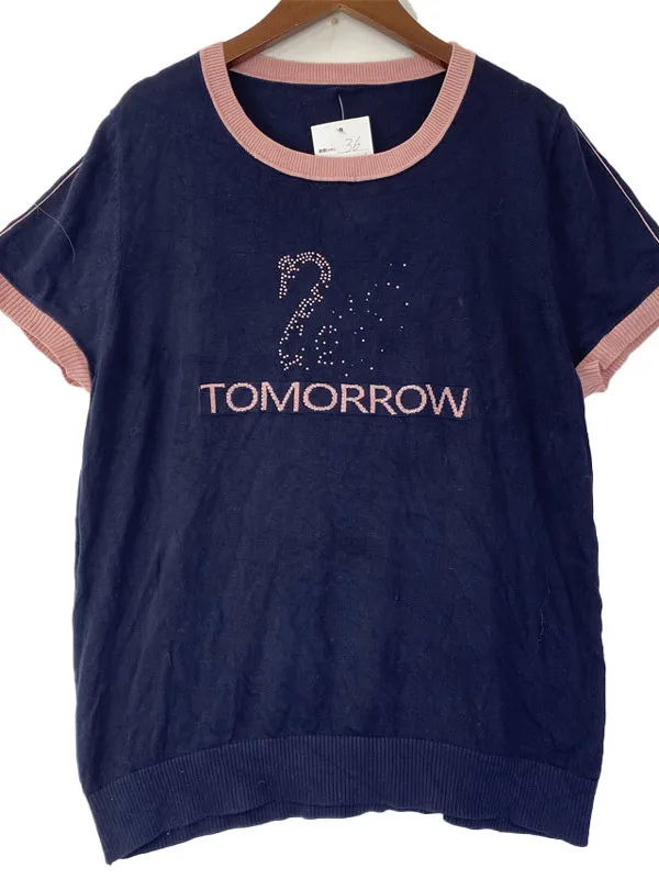 เสื้อไหมพรมถักสไตล์วินเทจ ผ้าไหมน้ำแข็ง ใส่สบาย สไตล์ผู้หญิง ดูดี เหมาะกับการเดินทาง แฟชั่นสไตล์ฝรั่งเศส เสื้อสเวตเตอร์ผู้หญิง