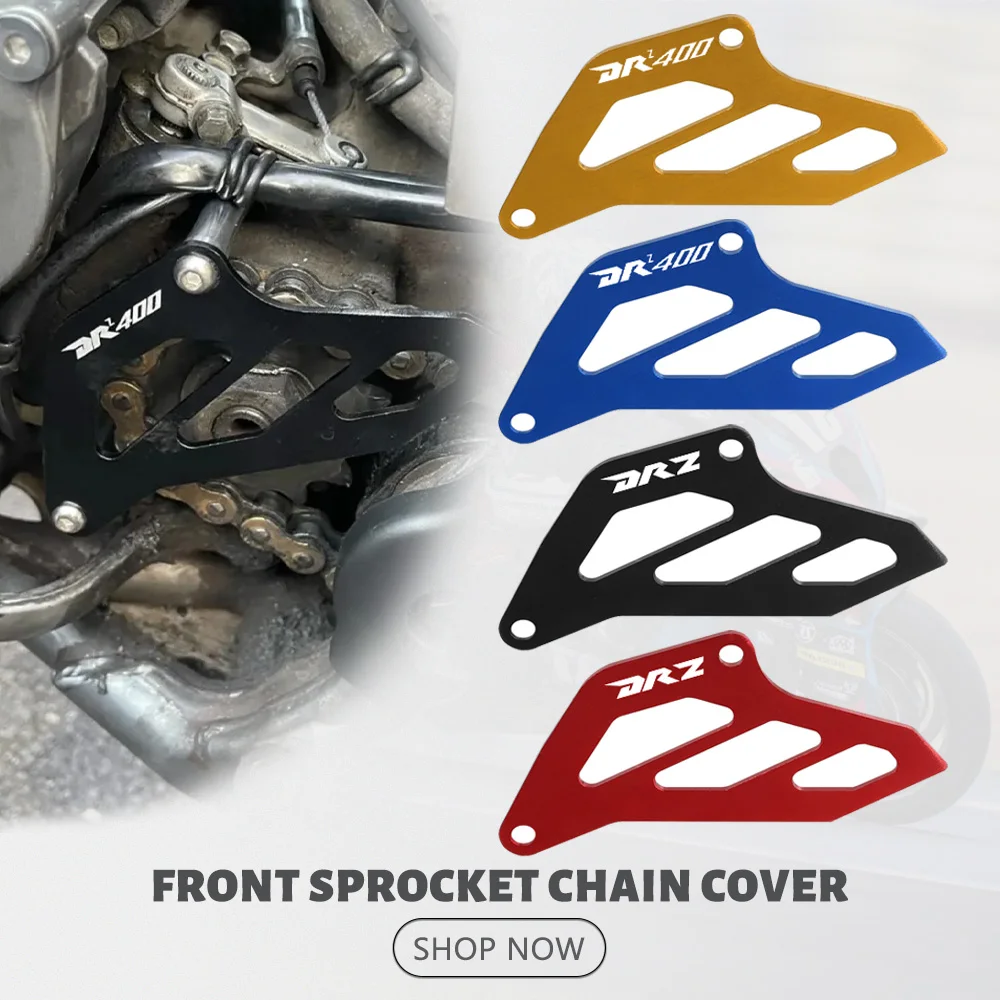 

For SUZUKI DRZ 400S 400E 2000-2020 DRZ400SM DRZ 400SM 2005-2020 2019 Motorcycle Chain Guard Protector Front Sprocket Chain Cover