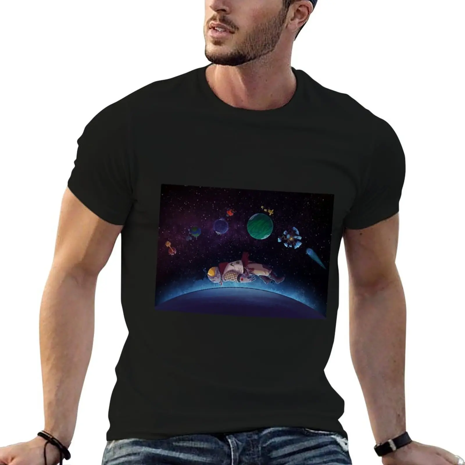 Outer Wilds Game of the Year T-Shirt Sweat Resistant Workout Tee Shirt