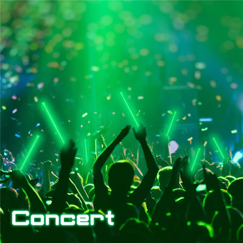 

10 Pcs 12 Inch Glow Sticks Emergency Glow Sticks for Camping , Hurricane, Earthquake,Concert Props CX