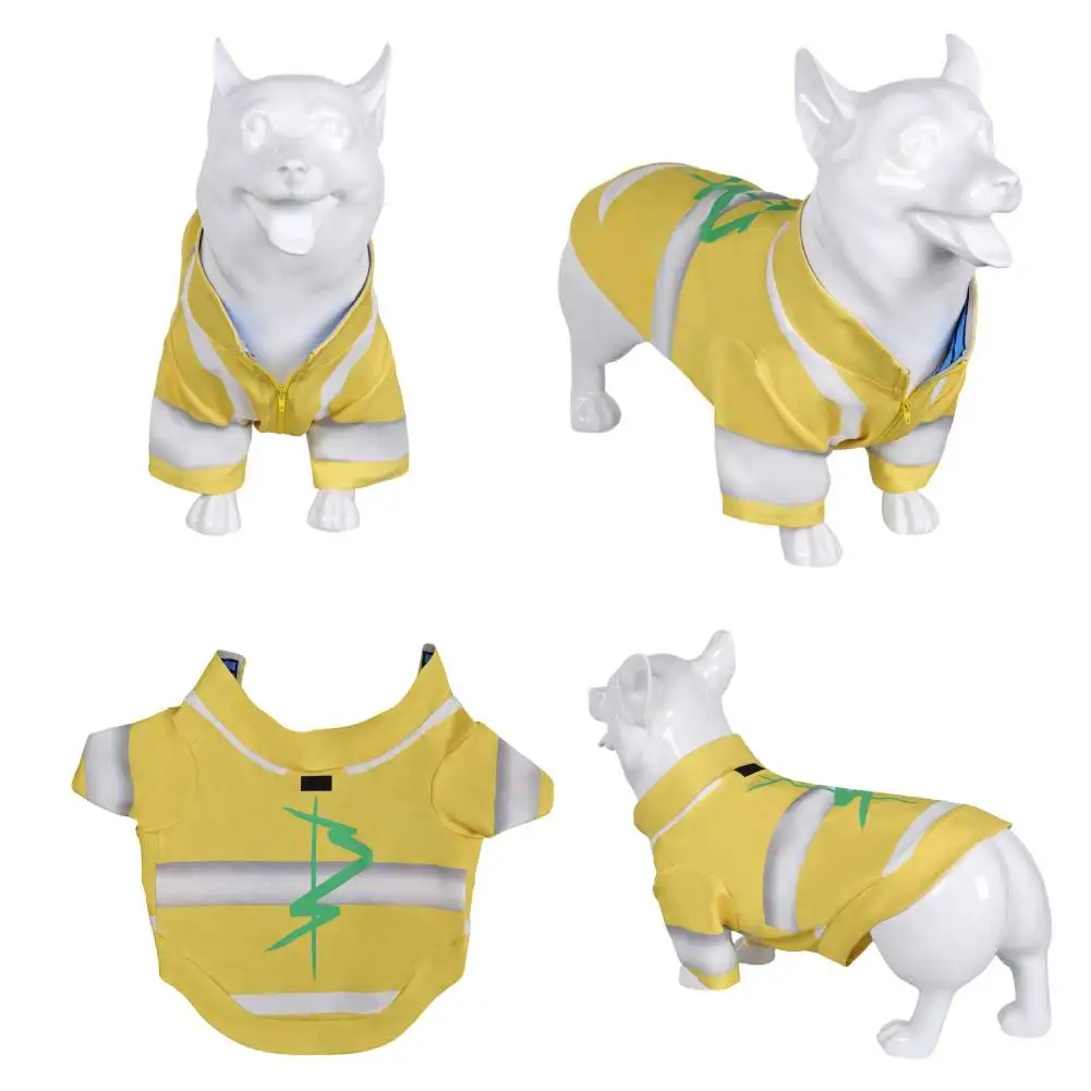 

Pet Dog Clothes David Martinez Cosplay Costume Anime Fantasy Hoodie Outfits Halloween Carnival Party Disguise Suit Clothing