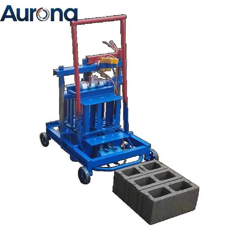 【Industrial】Manufacturer Supply Small Semi-automatic Hollow Block Egg Laying Brick Machine On Sale