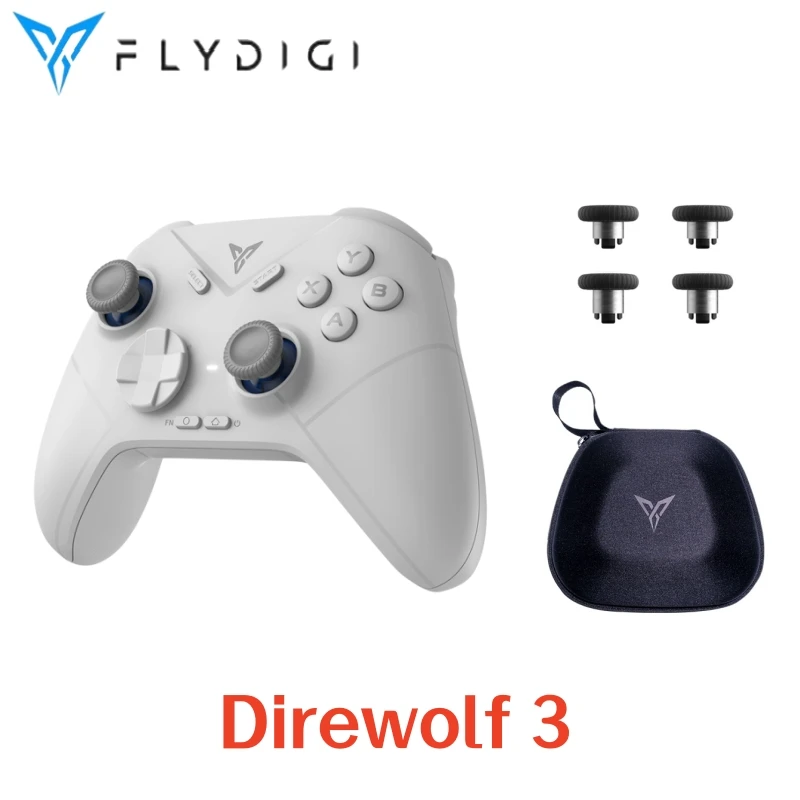 2024New Flydigi Direwolf 3 Gamepad Wireless Bluetooth Gaming Controller Support NS PC TV iOS Android  Lever Joystick Game Handle