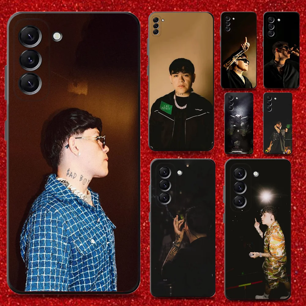 

Singer Junior H Phone Case For Samsung Galaxy A13,A21s,A22,A31,A32,A52,A53,A71,A80,A91 Soft Black Cover