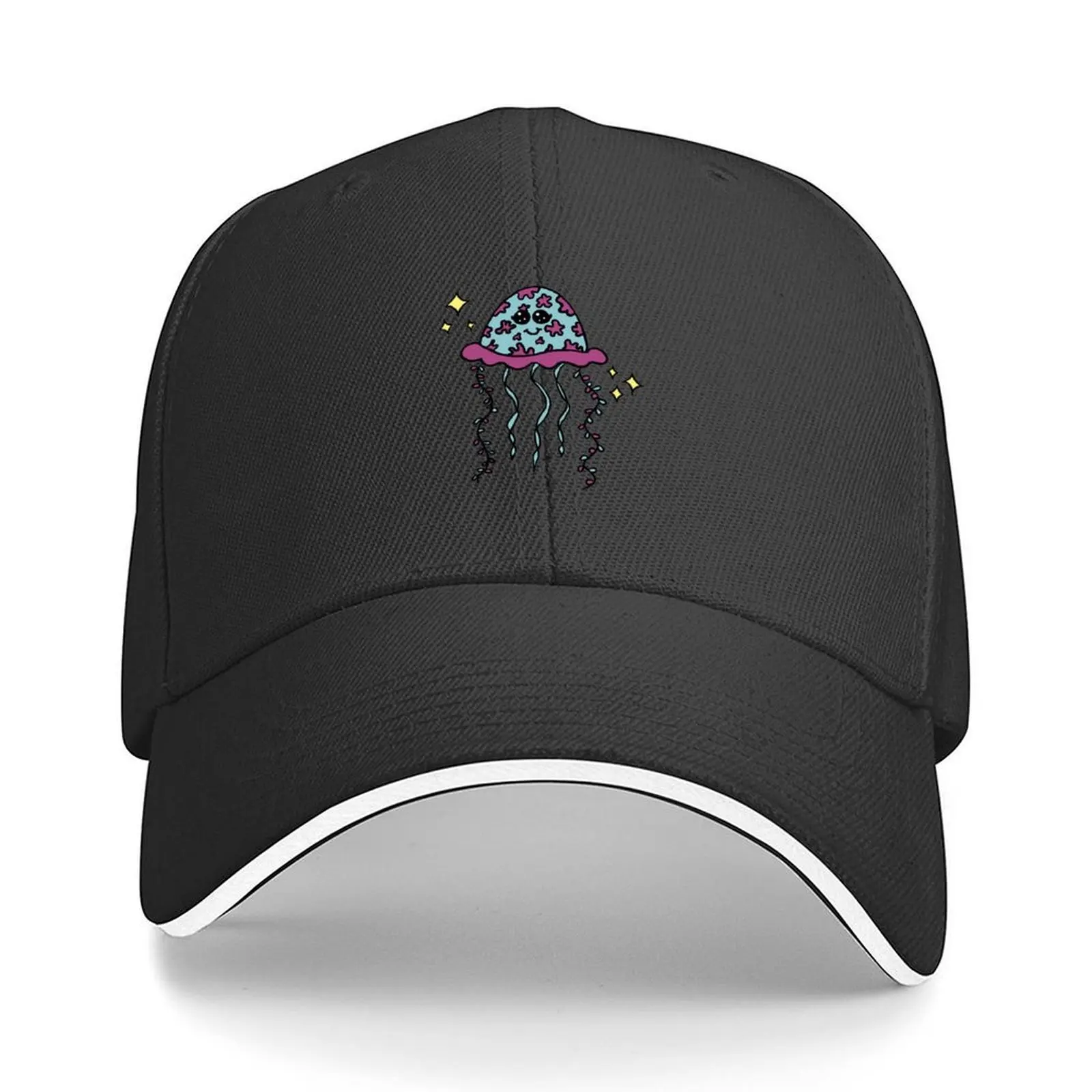 Gel the Jellyfish Baseball Cap derby hat Rugby fishing caps man Hood For Men Women's