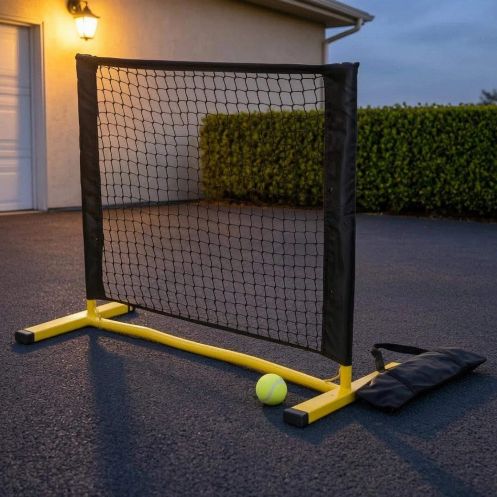 Adjustable Height Pickleball Net with Carrying Bag Lightweight Training Net Tool Free Assembly for Indoor or Outdoor Practice 3