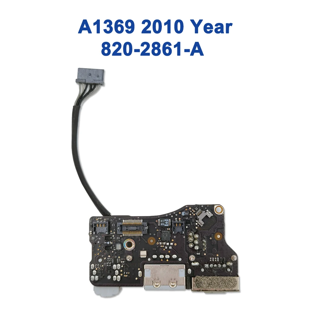 Imagem -02 - Placa de Áudio Usb para Macbook Air Original Testado dc Jack 2010 2011 2012 2013 2014 2023 2023 A1369 A1466 13