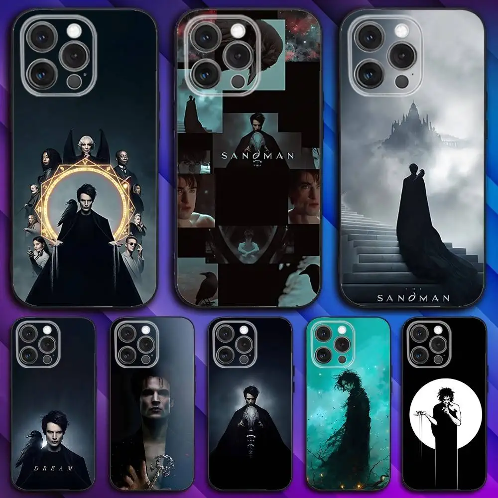

S-Sandman Season 2 Phone Case For iPhone 17,16,15,14,13,12,11,Pro,Max,Plus,X,XS,SE4,E,Mini,Soft Black Case