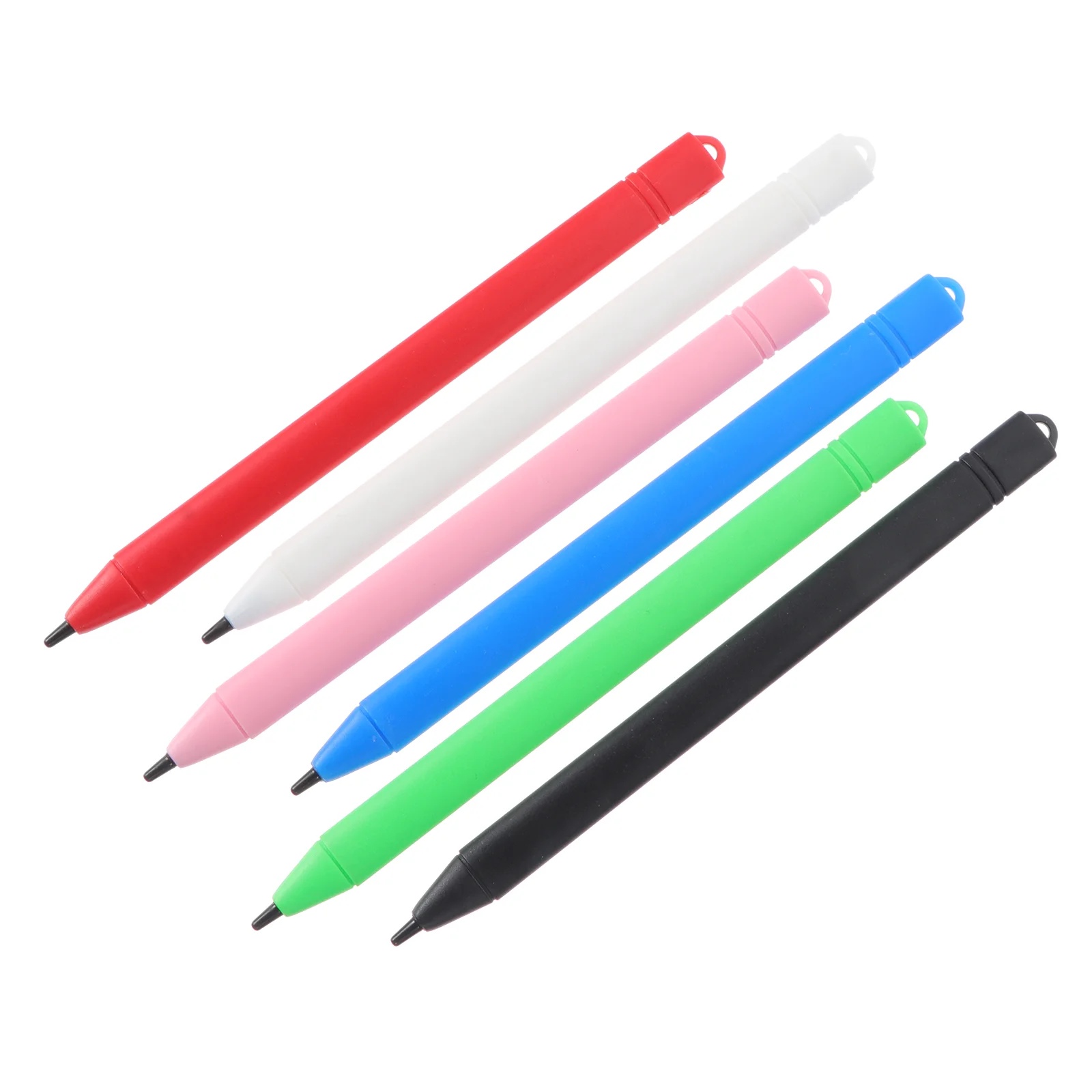 

6 Pcs Ink LCD Tablet Pen Child Note Pads Kids Writing Plastic Colorful Drawing Pens