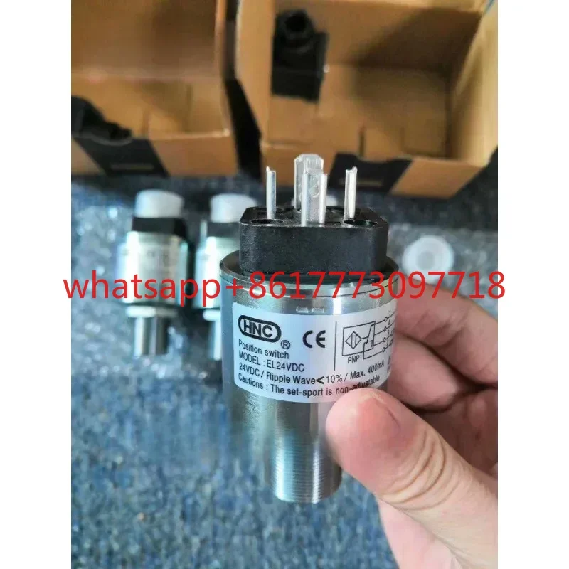 Original imported HNC hydraulic safety valve EL24VDC detection switch, Haitian i-njection molding machine travel limit switch