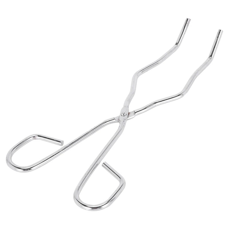 Crucible Tongs Melting Dish Stainless Plier Holder Handle For Melting Pouring Casting Chemical Instruments Lab Supplies 23Cm