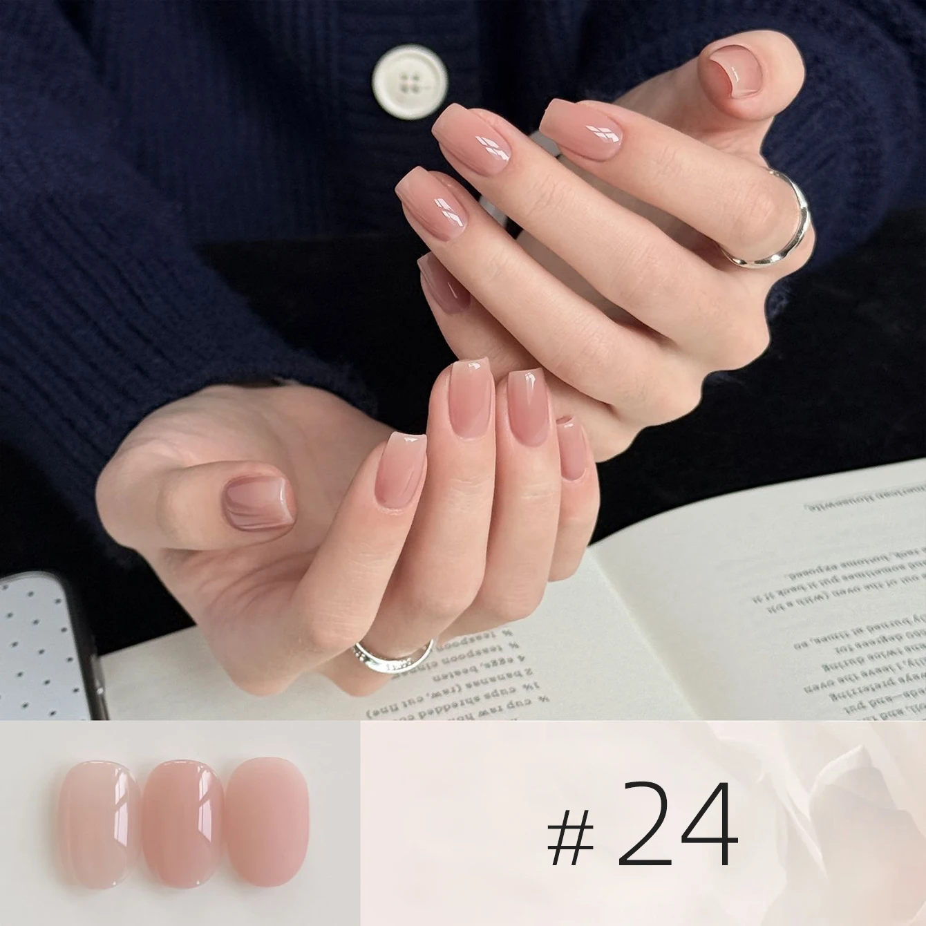 Nail Art Natural Pink - MIANEL 10ml Natural Nude Pink Gel