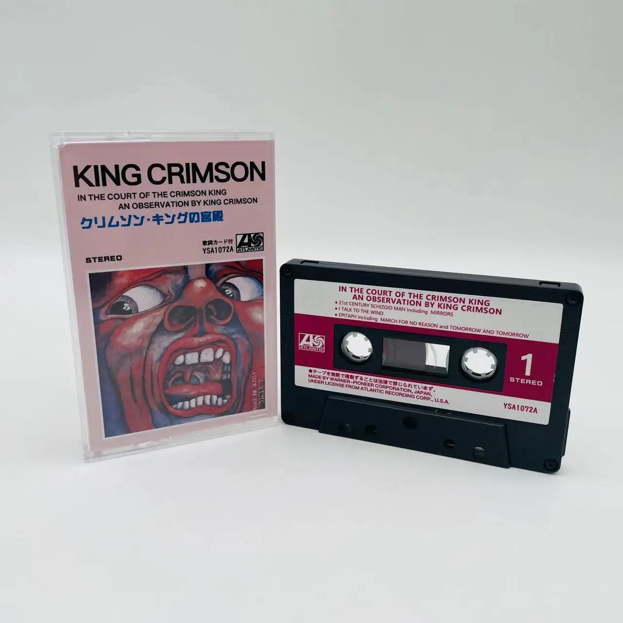 

Музыкальная лента Retro Rock King Crimson Adrian Belew In The Court Of The Crimson King, кассеты для косплея, Walkman Soundtracks Box