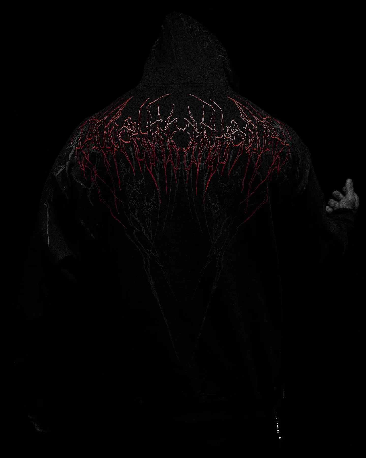 Sudadera con capucha de tendencia de moda de estilo oscuro, camiseta gótica de calle Harajuku, camisa con capucha de gran tamaño