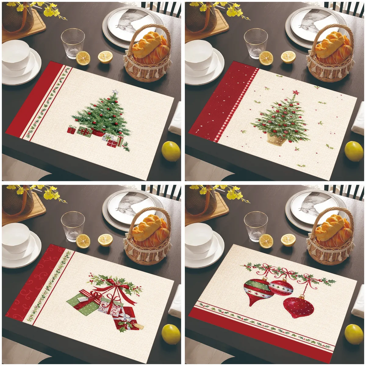 4/8Pcs Christmas Ho… - image