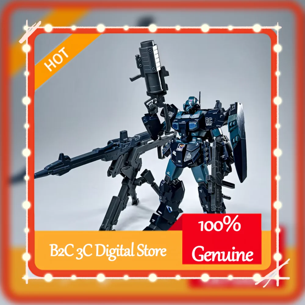 BaoBao HG J1 RGM-96X Jesta 1/144 스케일 소장품 액션 피규어 모델 (물 스티커 조립 필요) 장난감 선물 장식품