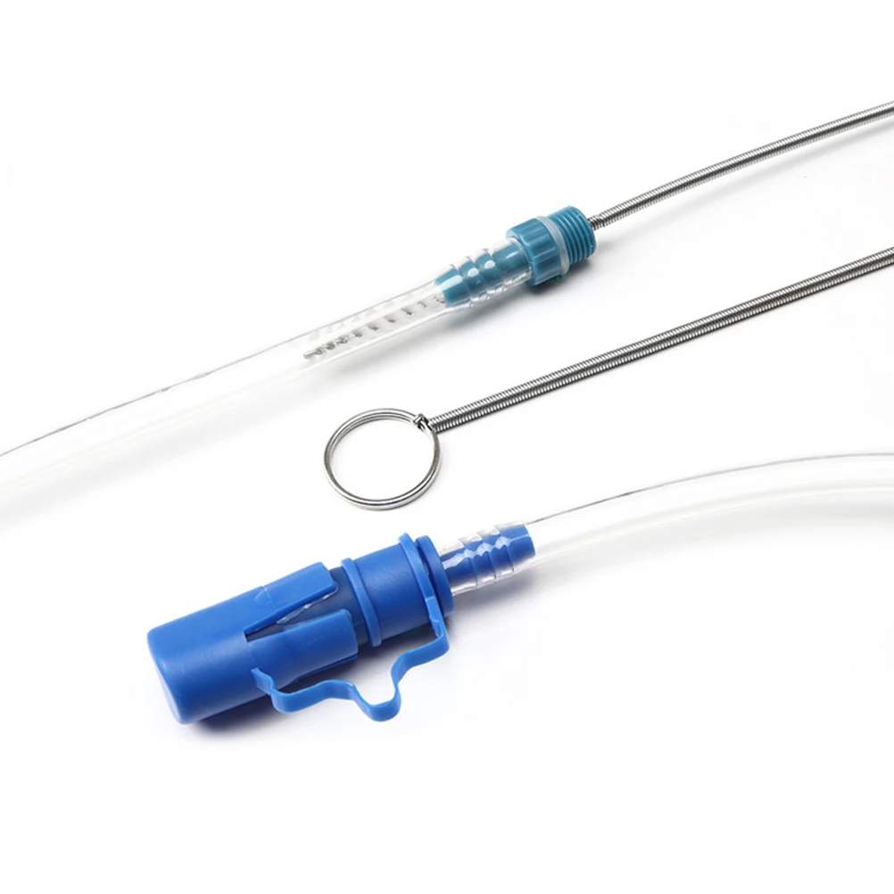 

Water Bag Cleaning Kit Reservoir Brush Bite Valve Tube Cleaner Hydration Bladder Set Stainless Steel Long Spring Wire