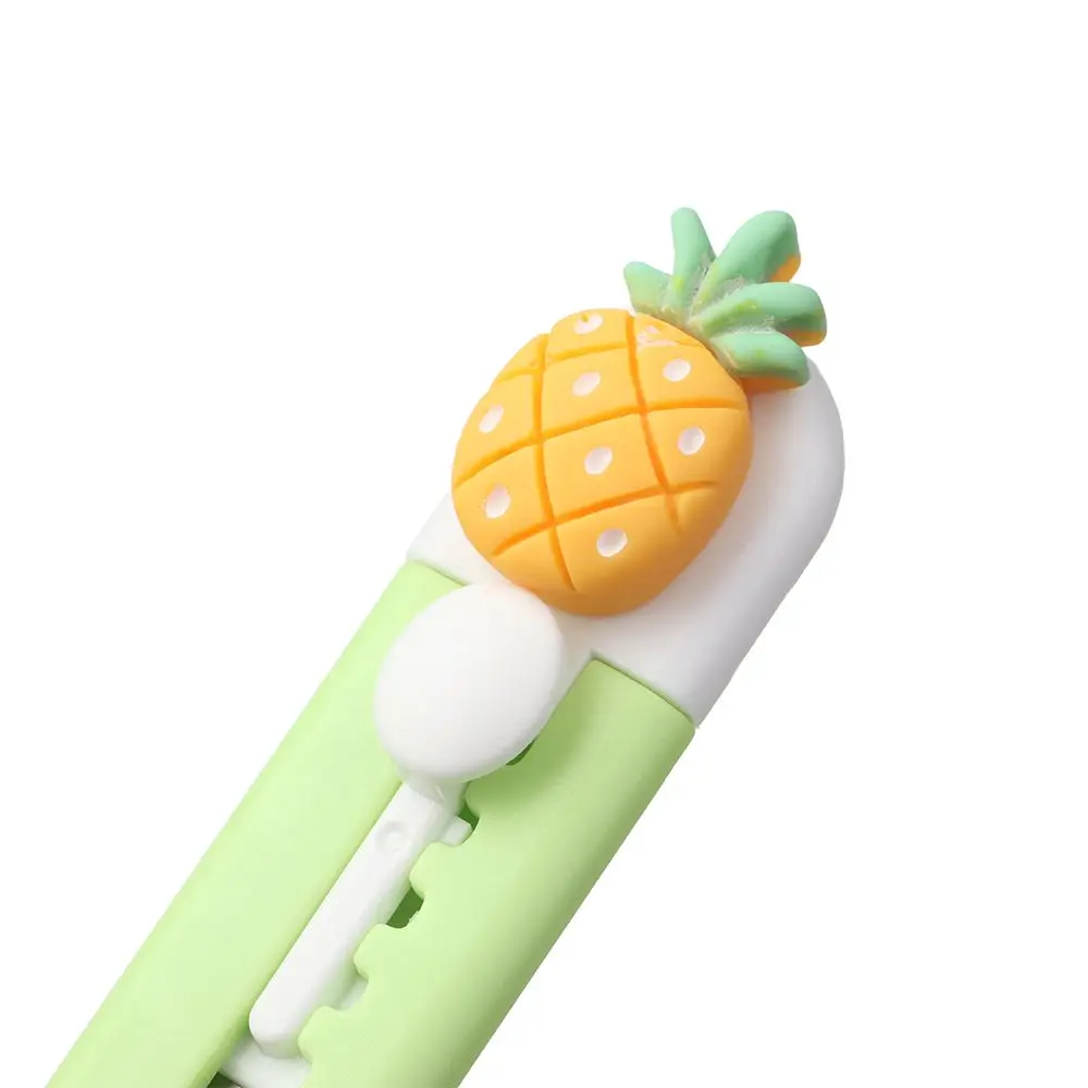 School Office Supplies Mini Portable Letter Envelope Opener Cutter Utility Cutter Cartoon