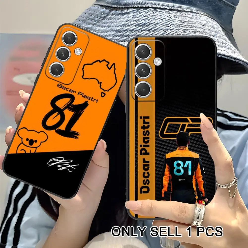 Oscar Piastri Phone Case for Samsung Galaxy S26 S25 S24 S23 S22 S21 S20 Note20 Plus FE Ultra Soft TPU Shockproof Cover view 3