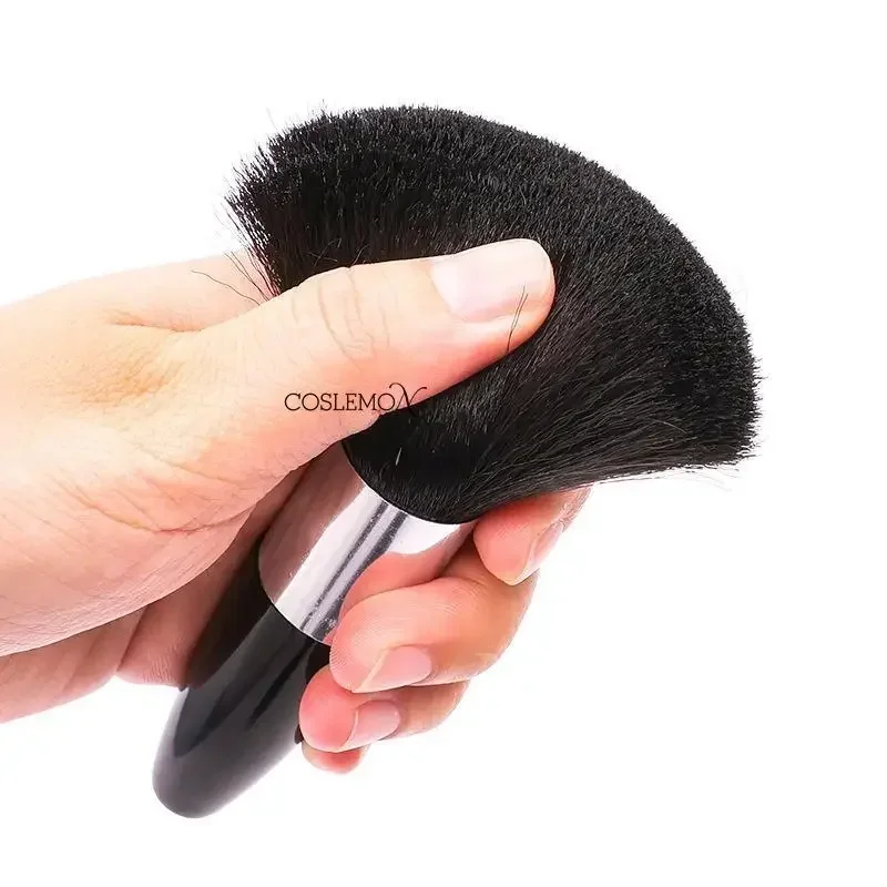 Cabelo preto limpeza Duster escovas, cabeleireiro, varrer o pescoço, escova de corte para barbearia, salão, estilista, ferramenta