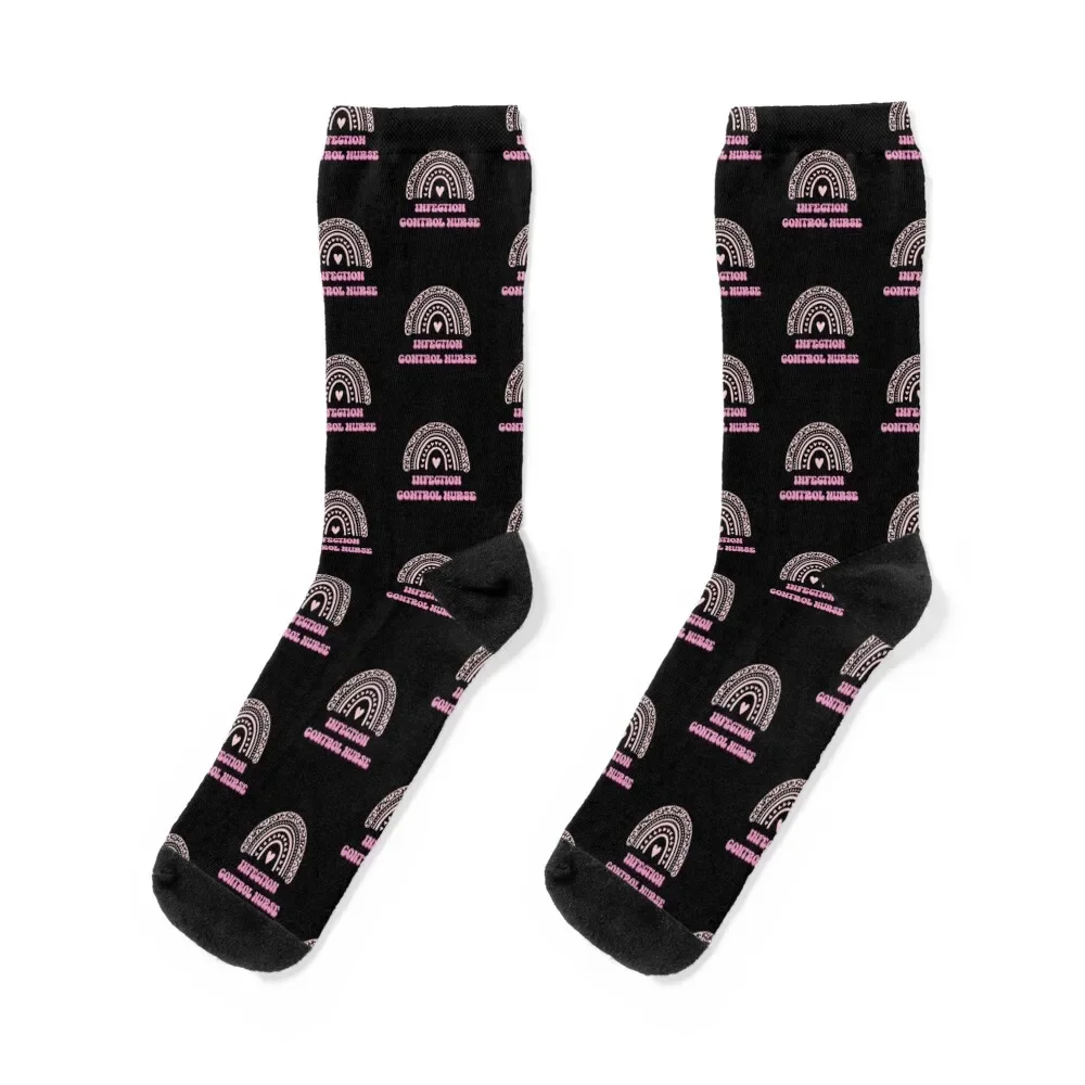 

Infection Control Nurse Socks new year winter gifts with print basketball Socks Woman Men's