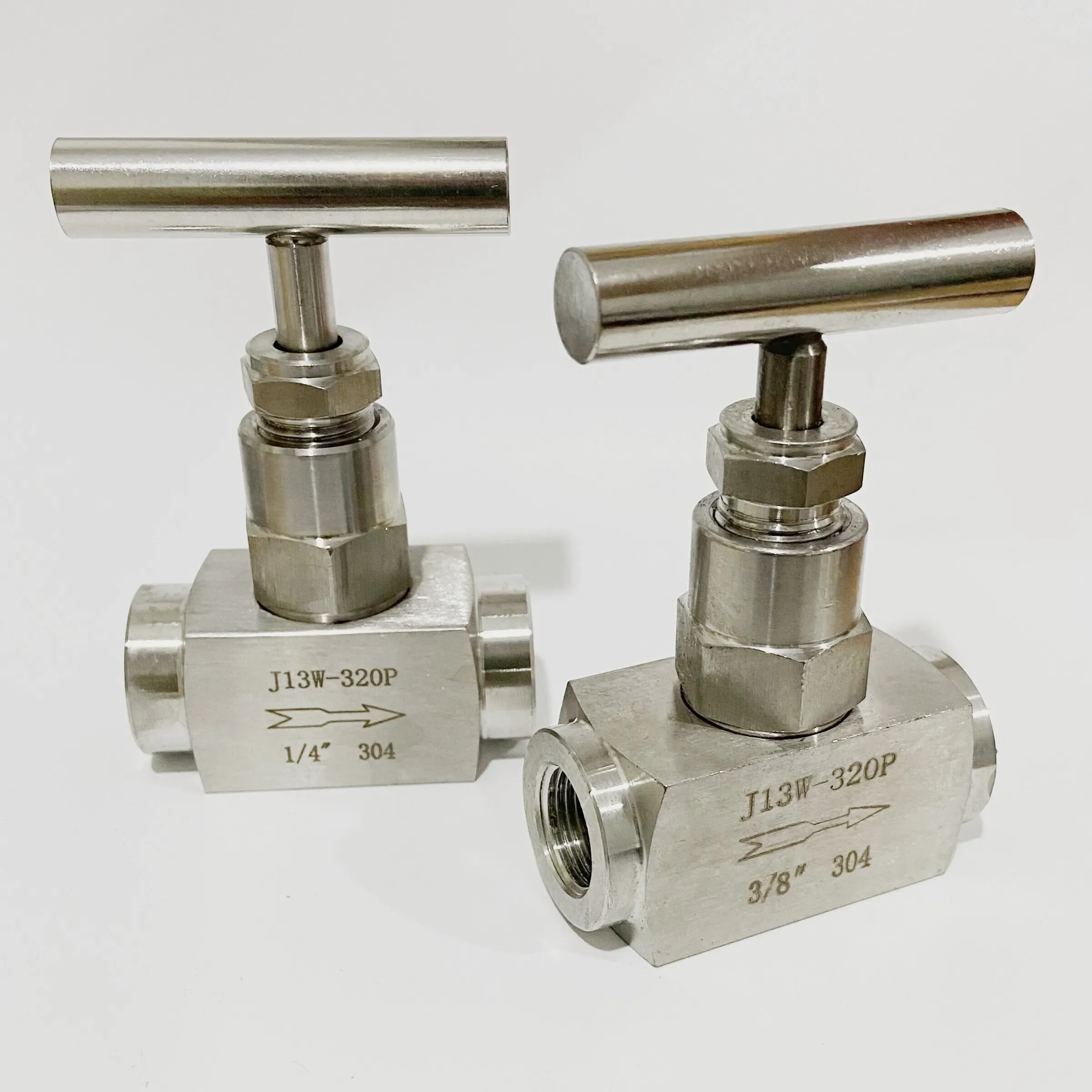 304 Stainless Steel High Pressure Needle Valve - 1/4