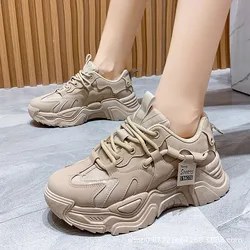 2026 New Versatile Trendy Breathable Leisure Sports Shoes Women's Anti slip Outdoor Shooting Tiger Running Shoes women sneakers